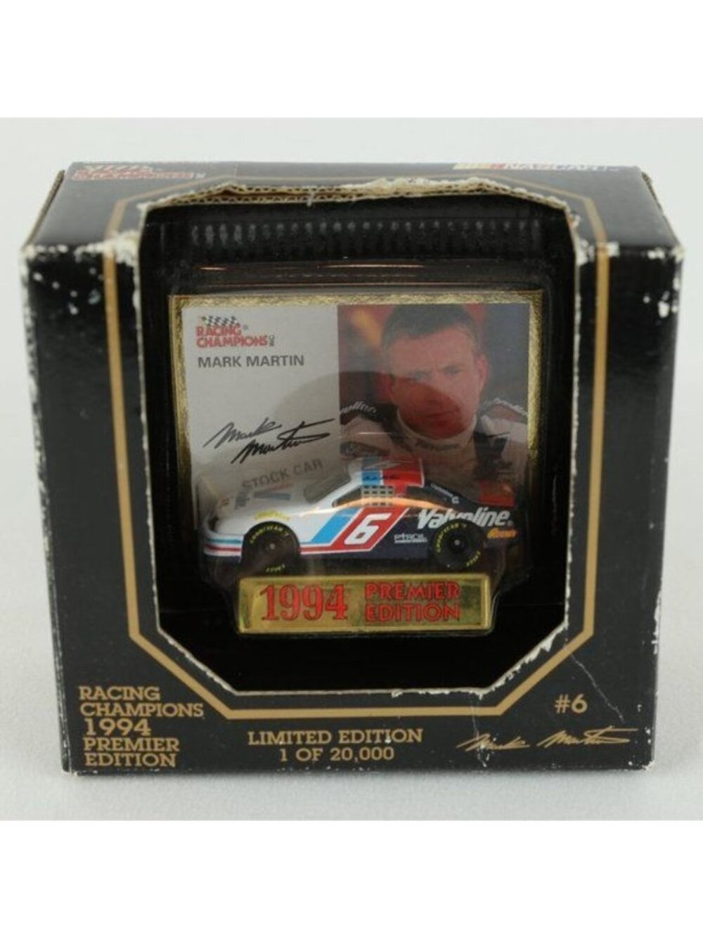 Racing Champions Mark Martin 1994 Premier Edition #6 Valvoline Ford Diecast